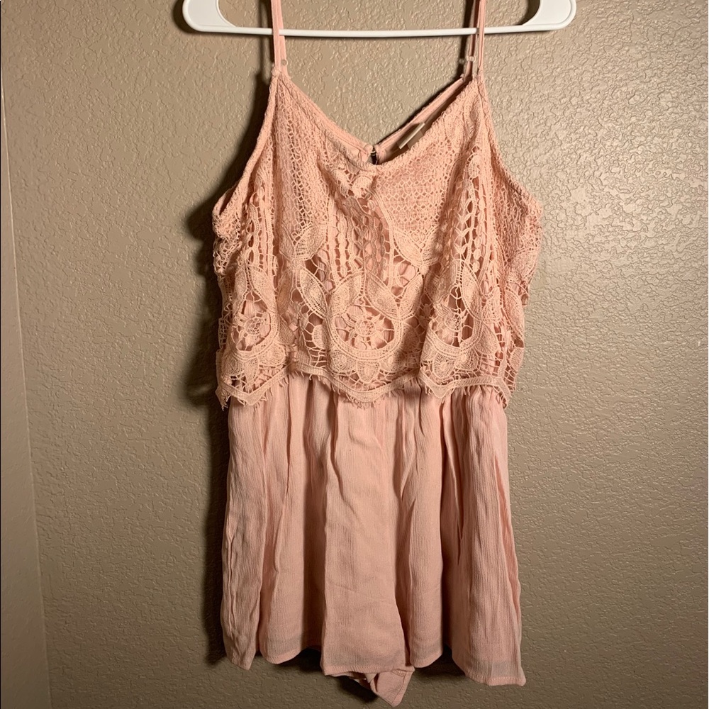 Mossimo supply co. Lace romper
